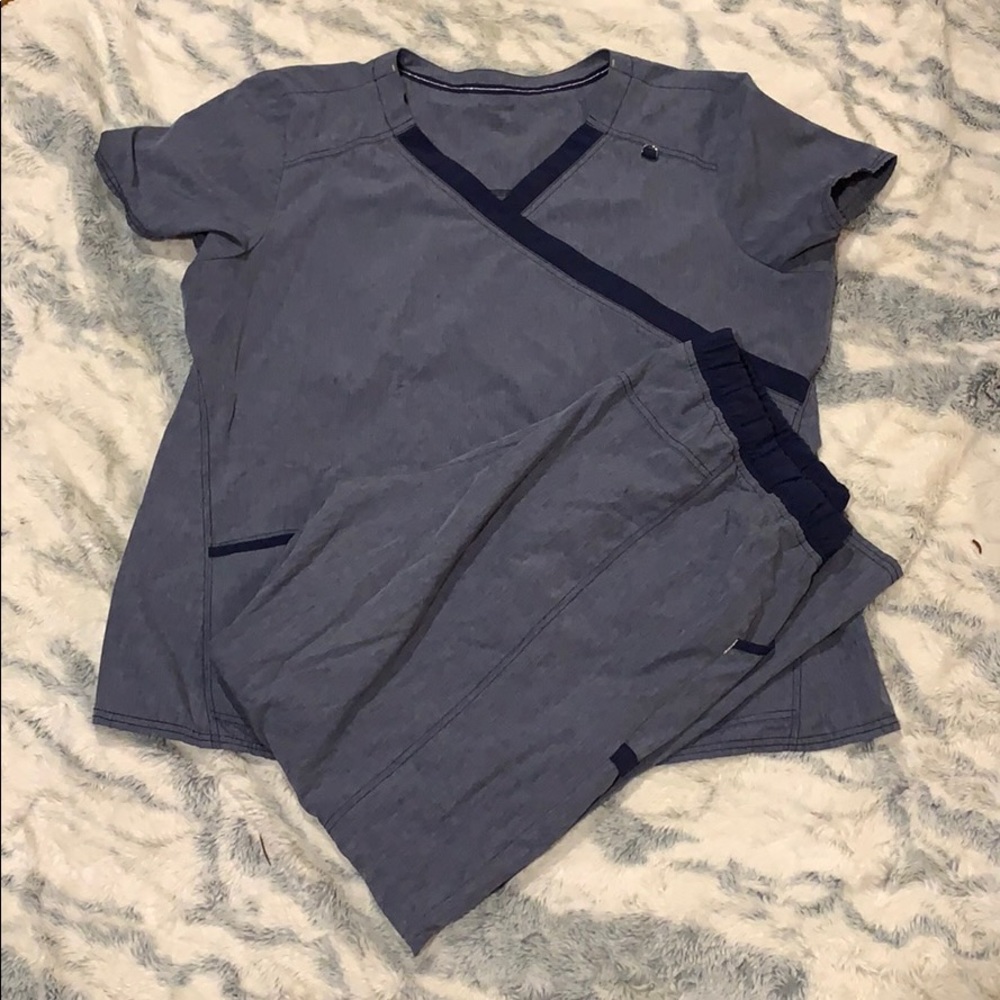 Scrub top and bottom!